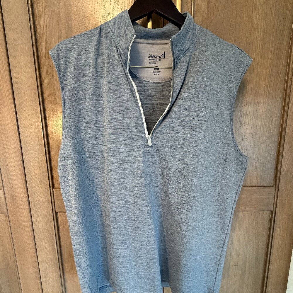 Johnnie-O Performance qtr Zip vest